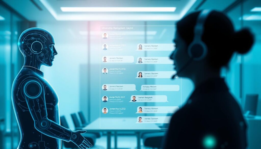 AI support และ real-time chat history