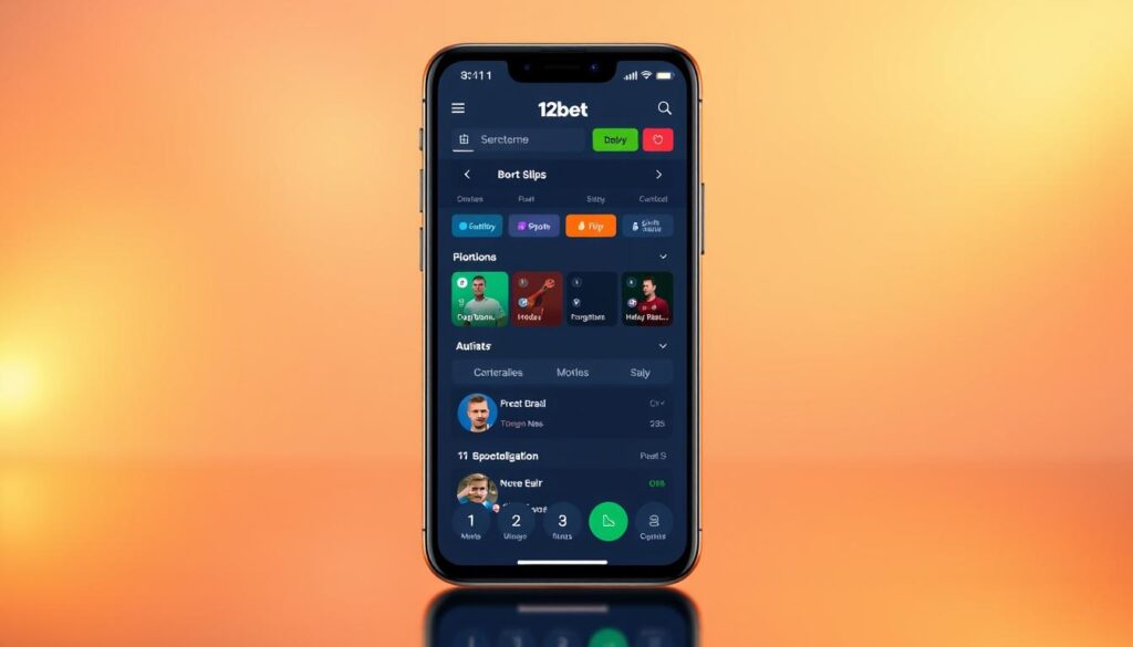 UX/UI design 12bet mobile UX/UI design 12bet mobile