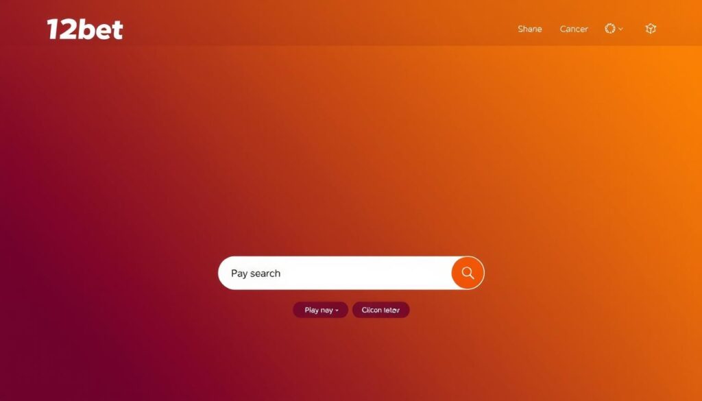 ระบบค้นหา 12bet