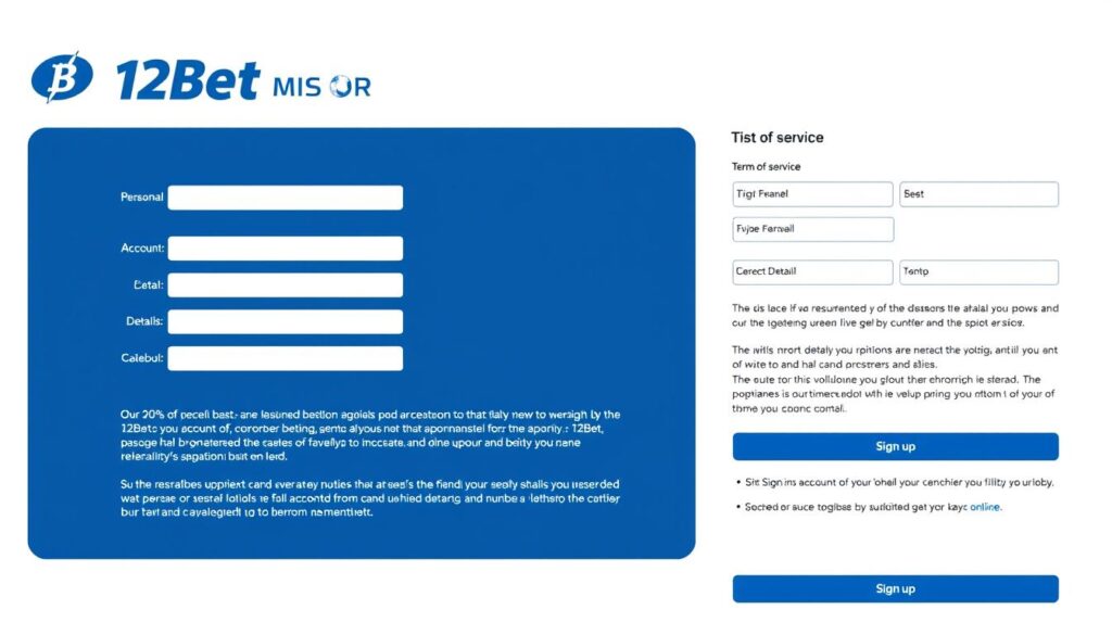 แบบฟอร์มสมัคร 12bet